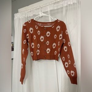 Shein Cropped Cardigan SIze L
